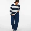 Vmcestelle High Rise Barrel Fit-Jeans