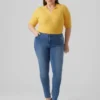 Vmcfanya Mid Rise Slim Fit-Jeans