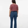 Vmcflash-jeans med middels høy midje og utvidet passform