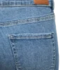 Vmcflash-jeans med middels høy midje og utvidet passform
