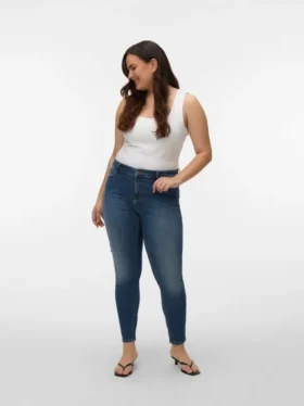 Vmcflash Mid Rise Skinny Fit-Jeans