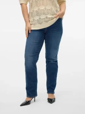 Vmcflash Mid Rise Straight Fit-Jeans