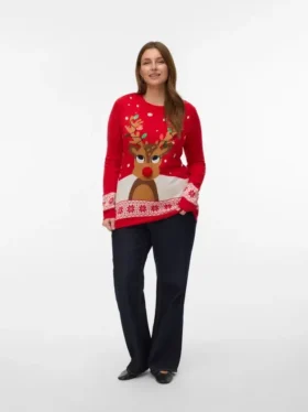Vmcfrostydeer strikket genser