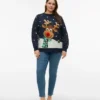 Vmcfrostydeer strikket genser