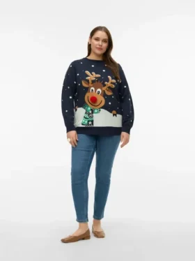 Vmcfrostydeer strikket genser