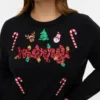 Vmcglitter strikket genser