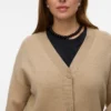 Vmcgold strikk cardigan