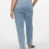 Vmcisa-jeans med høy midje og «Mom Fit»-passform