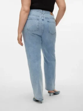 Vmcisa-jeans med høy midje og «Mom Fit»-passform