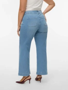 Vmckayla jeans med høy midje og utvidet ben