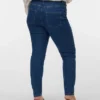 Vmclusia-jeans med høy midje og slim fit