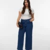 Vmclusia-jeans med høy midje og vid passform