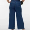 Vmclusia-jeans med høy midje og vid passform
