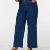 Vmclusia-jeans med høy midje og vid passform