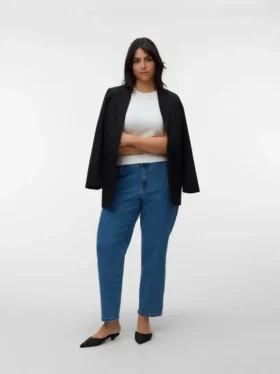 Vmclusia Mom Fit-jeans med høy midje