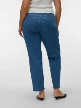 Vmclusia Mom Fit-jeans med høy midje