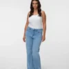 Vmcolivia jeans med høy midje og rett passform