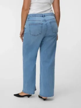 Vmcolivia jeans med høy midje og rett passform