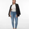 Vmcphia høytaljede jeans med smal passform
