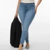 Vmcphia høytaljede jeans med smal passform