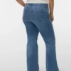 Vmctanna jeans med høy midje og utvidet passform