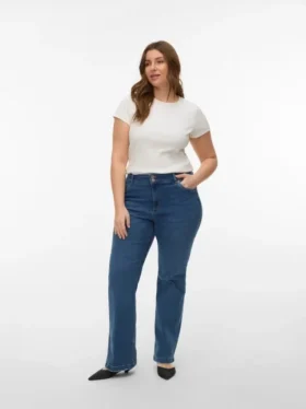 Vmctanna jeans med utvidet ben