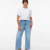 Vmctessa jeans med høy midje og rett passform