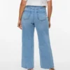 Vmctessa jeans med høy midje og rett passform