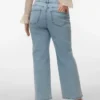 Vmctessa jeans med høy midje og rett passform