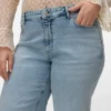 Vmctessa jeans med høy midje og rett passform