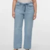 Vmctessa-jeans med høy midje og vid passform