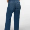 Vmctessa jeans med høy midje og vid passform