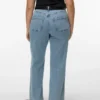 Vmctessa-jeans med høy midje og vid passform