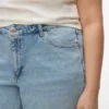 Vmctessa-jeans med høy midje og vid passform