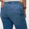 Vmctessa-Stretch-jeans med høy midje og vid passform