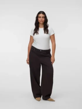 Vmczoe jeans med middels høy midje og barrel-passform