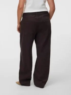 Vmczoe jeans med middels høy midje og barrel-passform