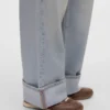 Vmdarcy-jeans med middels høy midje og vid passform