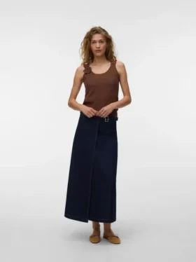 Vmebba strikket topp