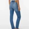 Vmelia jeans med høy midje og rett passform