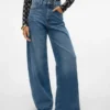 Vmelina jeans med superhøy midje og vid passform
