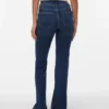 Vmella jeans med middels høy midje og bootcut-passform