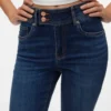 Vmella jeans med middels høy midje og bootcut-passform