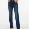Vmella jeans med middels høy midje og rett passform