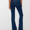 Vmelly-jeans med middels høy midje og utvidet passform