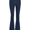 Vmelly-jeans med middels høy midje og utvidet passform