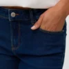 Vmelly-jeans med middels høy midje og utvidet passform