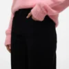 Vmelly-jeans med middels høy midje og vid passform
