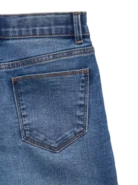 Vmemilie jeans med middels høy midje og vid passform