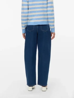 Vmestelle High Rise Barrel Fit-Jeans